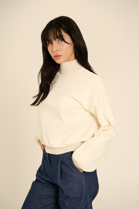 Felpa over in cotone