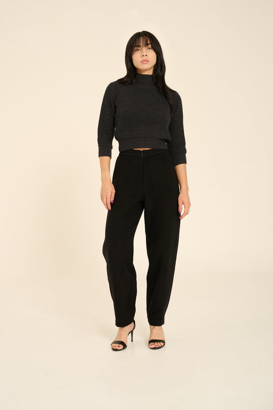 Pantalone in lana mohair